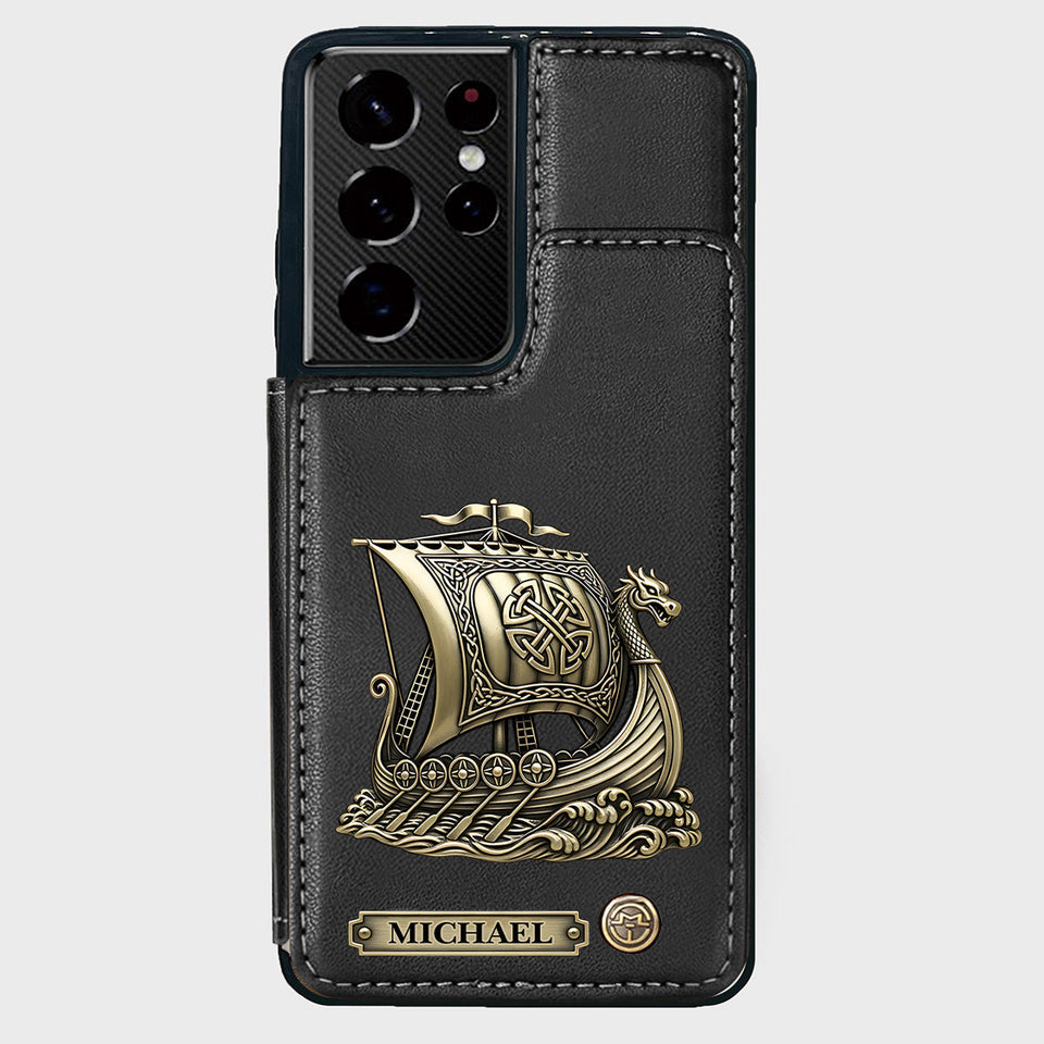I'm A Viking - Personalized Viking Wallet Phone Case