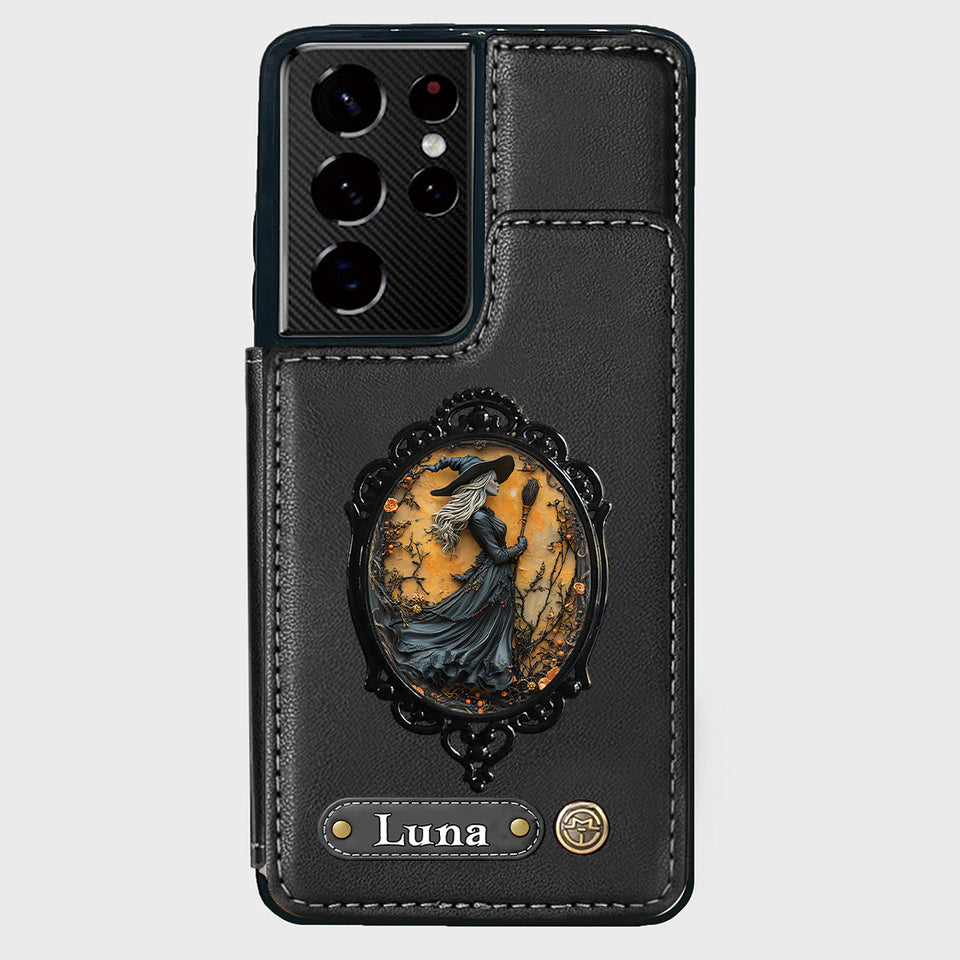 Beautiful Witches - Personalized Witch Wallet Phone Case