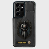 Knight Of God - Personalized Christian Wallet Phone Case