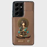 Lose Your Mind Find Your Soul - Personalized Yoga Wallet Phone Case