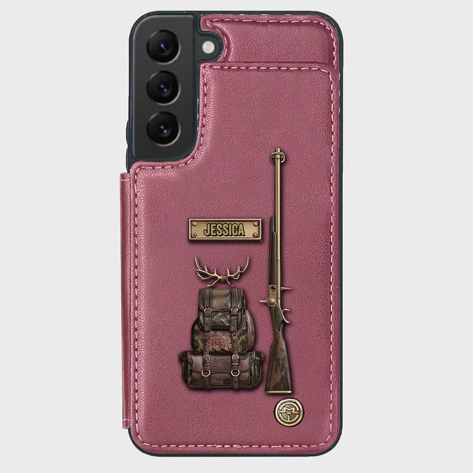 Luxury Gift For Hunter - Personalized Hunting Wallet Phone Case