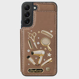 Hairdresser Scissors Salon Decor - Personalized Hairdresser Wallet Phone Case
