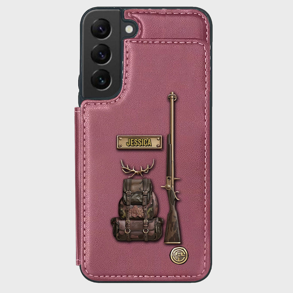 Luxury Gift For Hunter - Personalized Hunting Wallet Phone Case