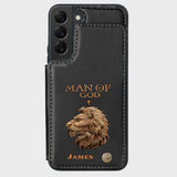 Man Of God - Personalized Christian Wallet Phone Case