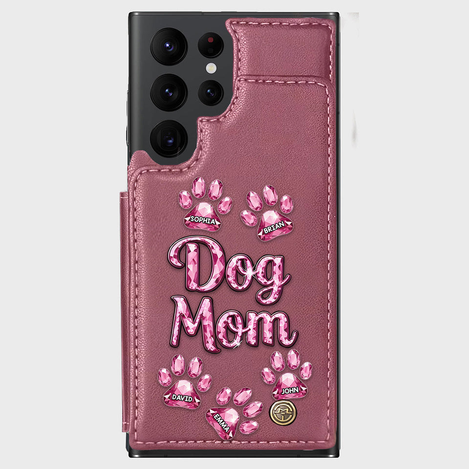 Dog Mom - Personalized Dog Wallet Phone Case
