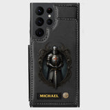 Knight Of God - Personalized Christian Wallet Phone Case