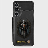Knight Of God - Personalized Christian Wallet Phone Case