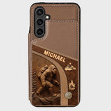 Sasquatch - Personalized Hiking Wallet Phone Case