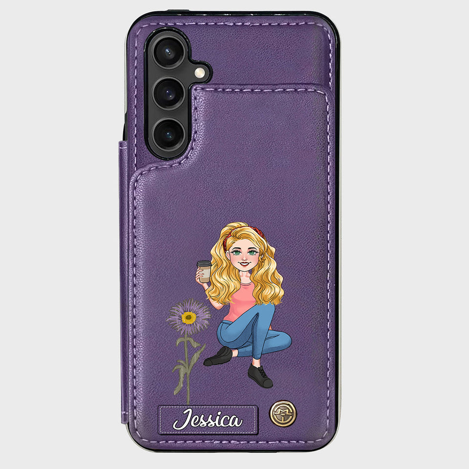 Gift For Friends Birth Month - Personalized Bestie Wallet Phone Case