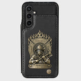 Proud Firefighter - Personalized Firefighter Wallet Phone Case