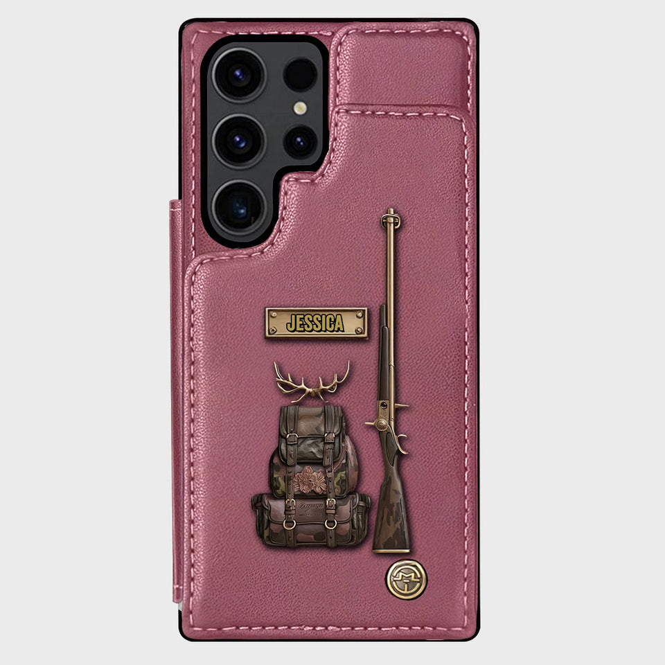 Luxury Gift For Hunter - Personalized Hunting Wallet Phone Case