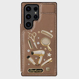 Hairdresser Scissors Salon Decor - Personalized Hairdresser Wallet Phone Case