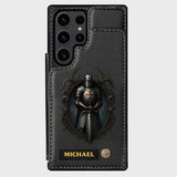 Knight Of God - Personalized Christian Wallet Phone Case