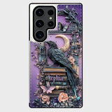 Dark Academia Book Reader - Personalized Book Foldable Wallet Phone Case
