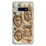 The Golden Gallery Case - Personalized Dog Clear Phone Case