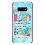 Blessed To Be Called Grandma - Personalized Grandma Phone Case