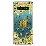 We Love You - Personalized Mother Clear Phone Case