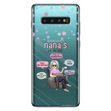 Nana's To Do List - Personalized Grandma Clear Phone Case