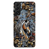 Stunning Horse - Personalized Horse Full Print Phone Case