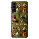 Hiking Makes Me Happy - Personalized Hiking Full Print Phone Case