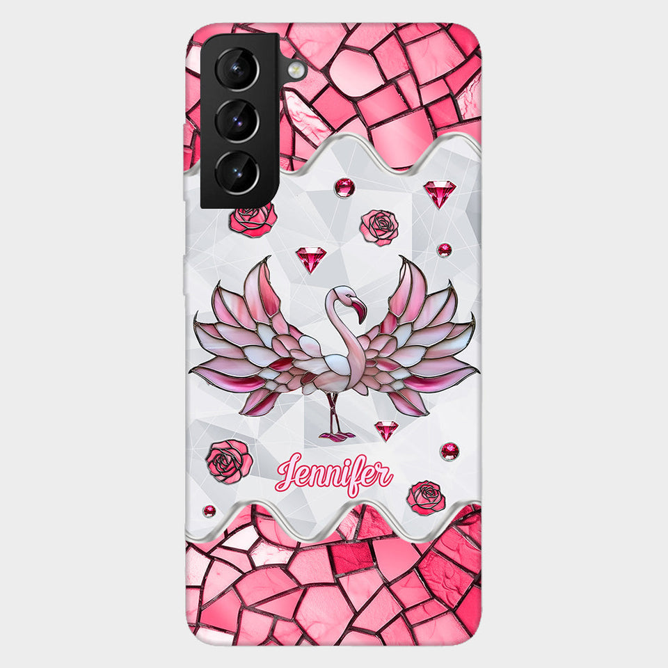 Beautiful Flamingo - Personalized Flamingo Full Print Phone Case