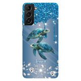 Beautiful Dolphins/ Turtles/ Whale... Gift For Sea Lover - Personalized Sea Lover Full Print Phone Case