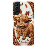 Love Highland Cows - Personalized Full Print Phone Case