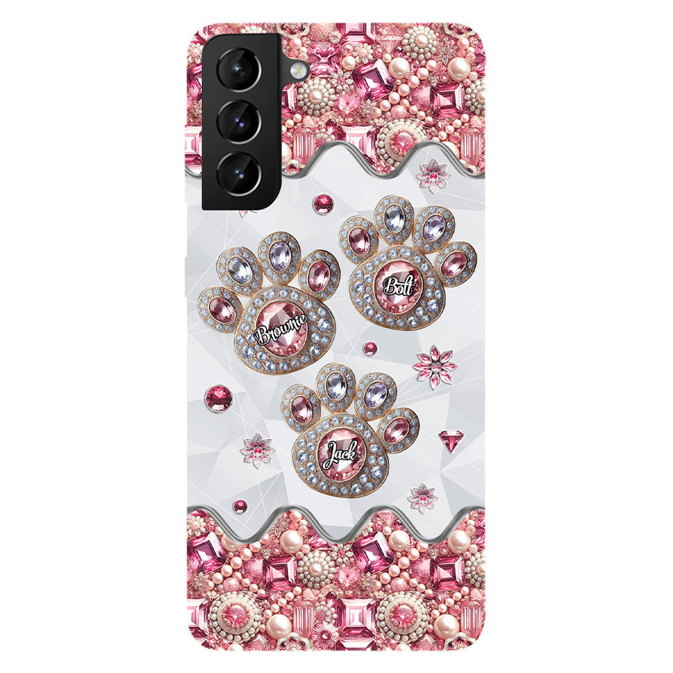 Life Is Better With My Dogs - Personalized Dog Full Print Phone Case