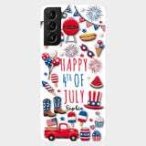 Happy 4th Of July - Personalized Independence Day/ 4th of July Full Print Phone Case