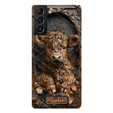 Baby Cow - Personalized Full Print Phone Case