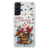 Ceux qu'on aime ne nous quittent jamais - Coque de téléphone personnalisée avec impression intégrale