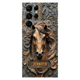 Love Horses - Personalized Horse Full Print Phone Case