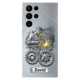 Strong Ones Become Welder - Personalized Welder Full Print Phone Case