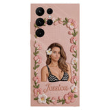 Birth Month Flower (Jan to Dec), Best Gift Idea - Personalized Birth Month Flower Full Print Phone Case