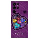 Grandma's Mom's Sweethearts - Personalized Grandma Full Print Phone Case