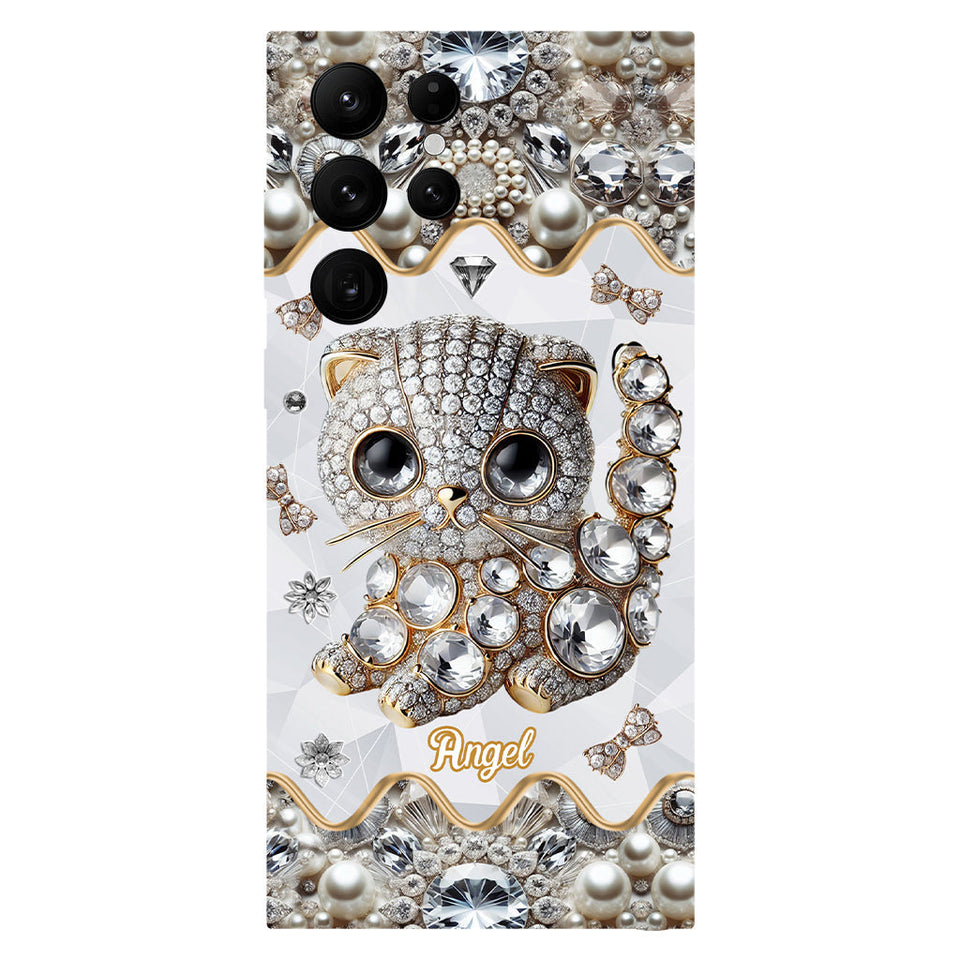 Love Scottish Fold - Personalized Cat Full Print Phone Case