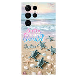 Salty Lil Beach - Personalized Sea Lover Full Print Phone Case