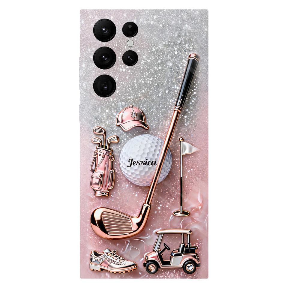 Love Golf - Personalized Golf Full Print Phone Case