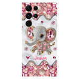 Just A Girl Who Loves Elephants - Personalized Elephant Full Print Phone Case