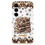 Just A Girl Who Loves Books - Personalized Book Full Print Phone Case