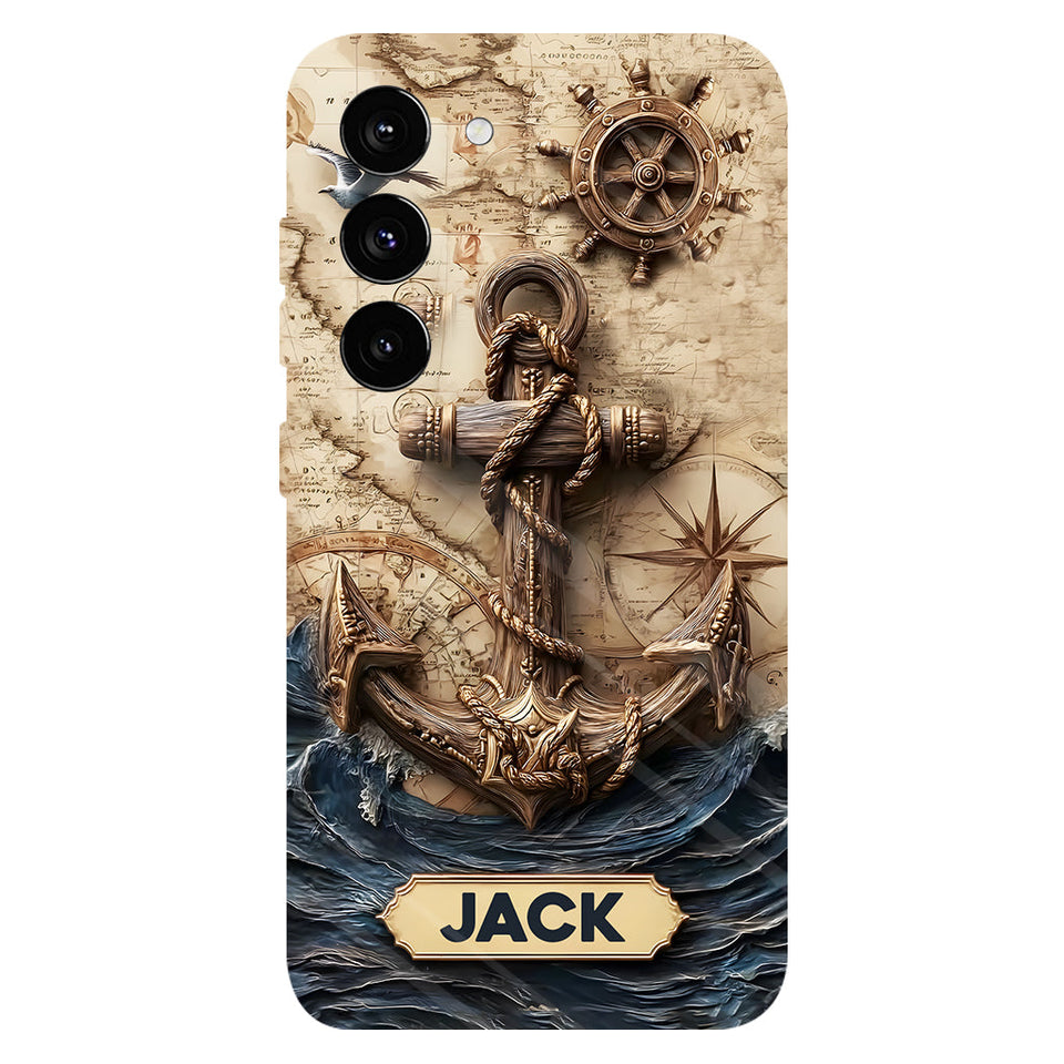 Proud Sailor - Personalized Boating Full Print Phone Case