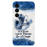 In A World Full Of Princesses - Personalized Cowgirl Full Print Phone Case