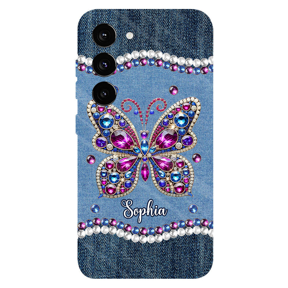 Beautiful Butterly - Personalized Butterfly Full Print Phone Case