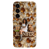 Just A Girl Who Loves Highland Cows - Personalized Highland Cow Full Print Phone Case
