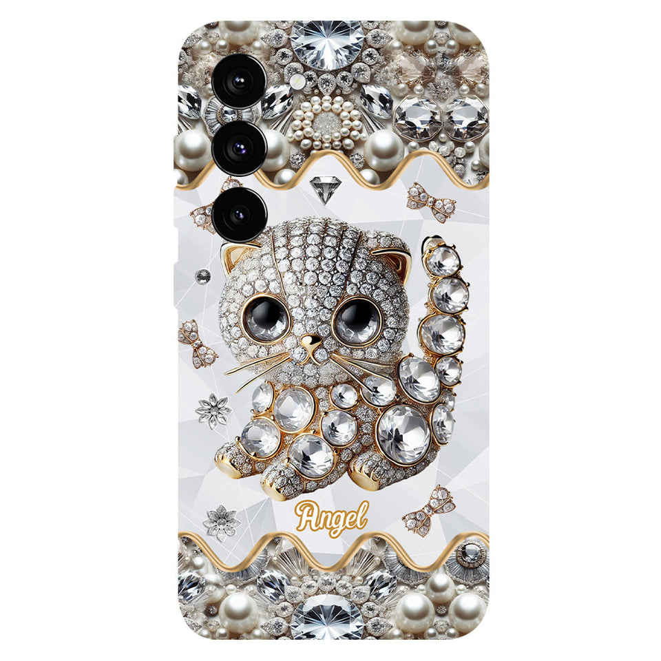 Love Scottish Fold - Personalized Cat Full Print Phone Case
