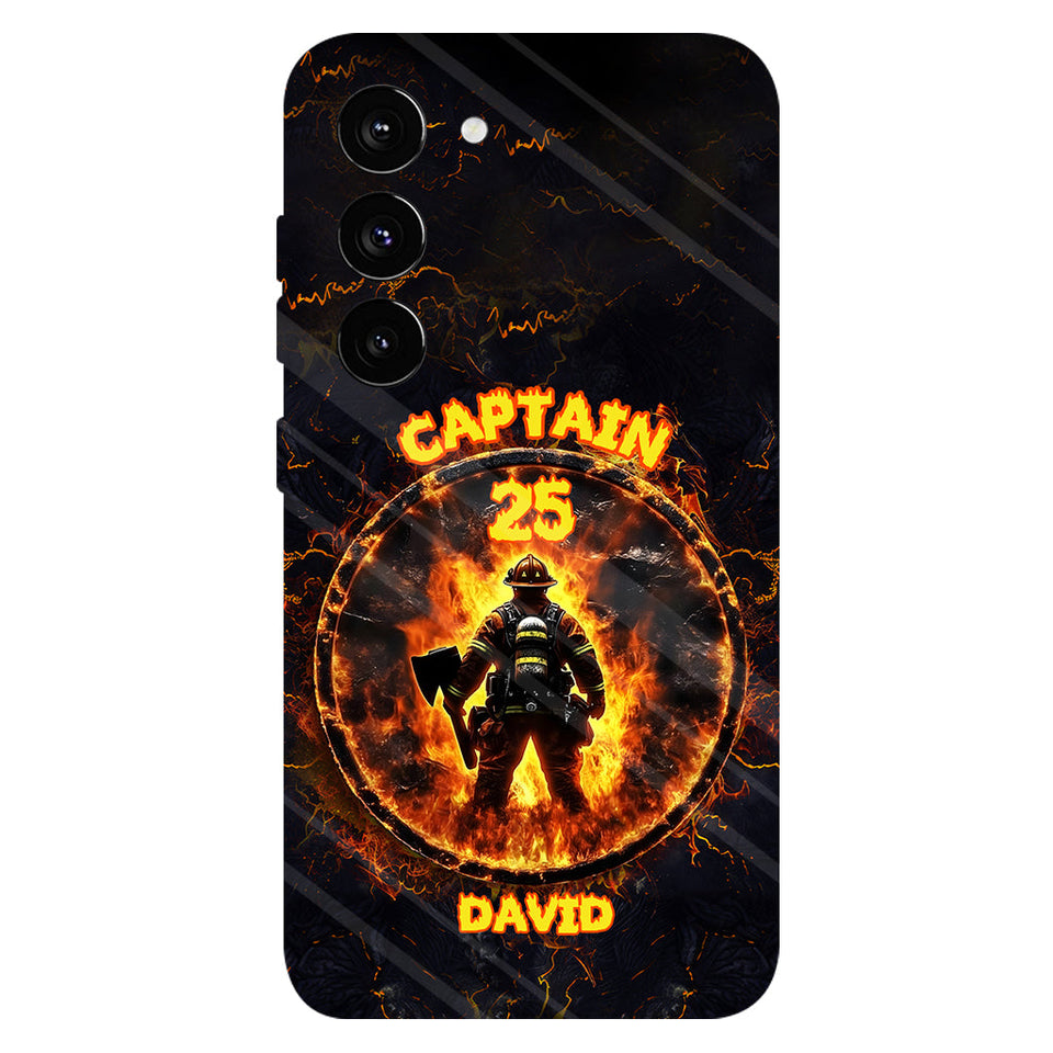 Proud Firefighter - Personalized Firefighter Full Print Phone Case