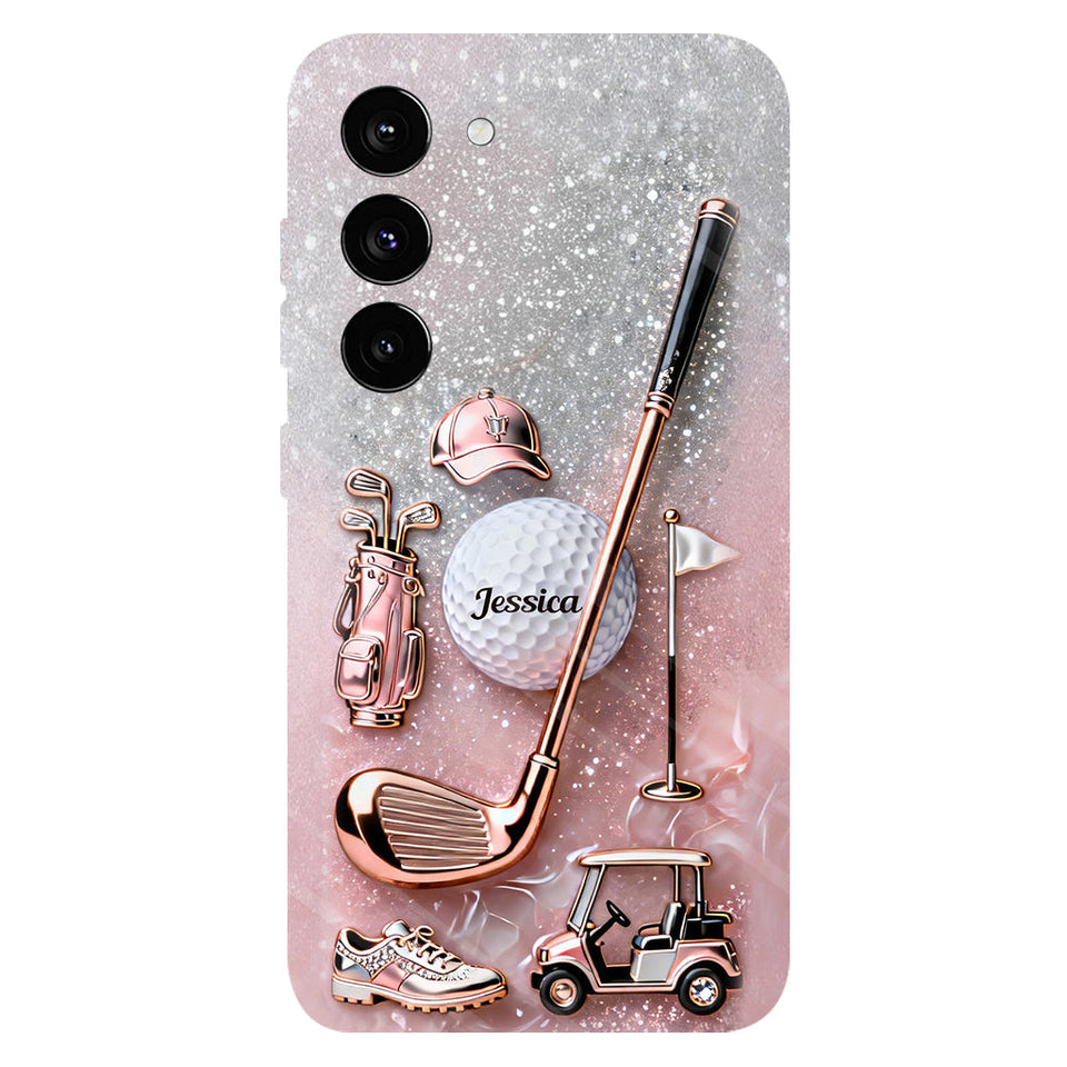 Love Golf - Personalized Golf Full Print Phone Case