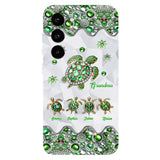 Grandma Of Little Turtles - Personalized Grandma Full Print Phone Case