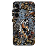 Stunning Horse - Personalized Horse Full Print Phone Case