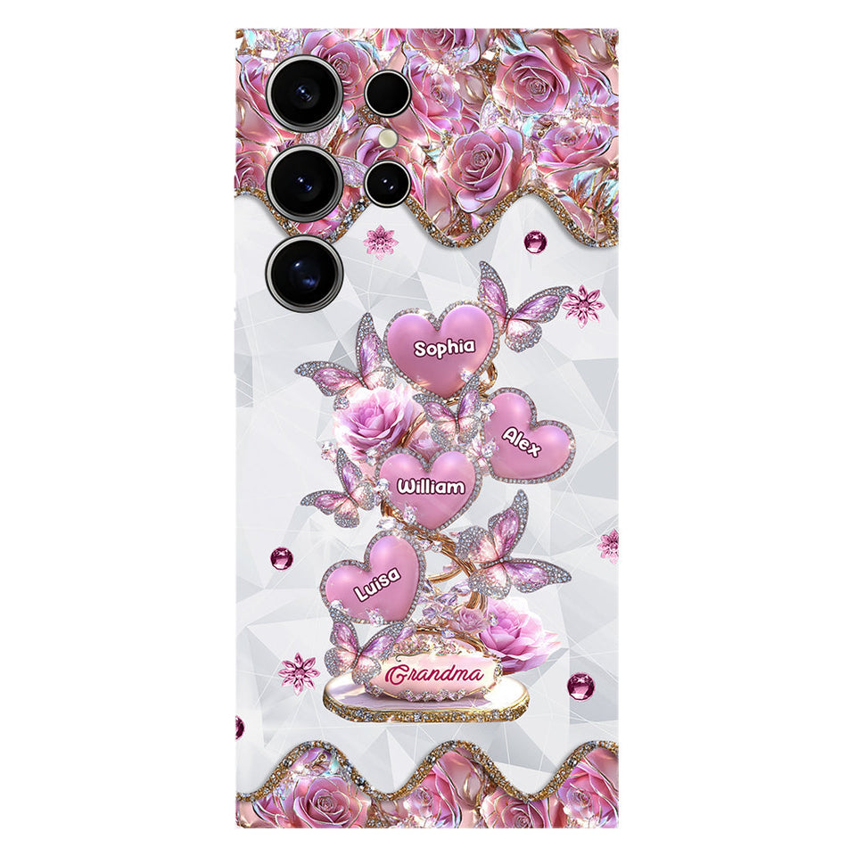 My Sweethearts Gift For Mom, Grandma - Personalized Mother Full Print Phone Case